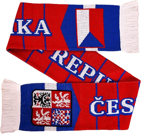 Czech Soccer Knit Scarf