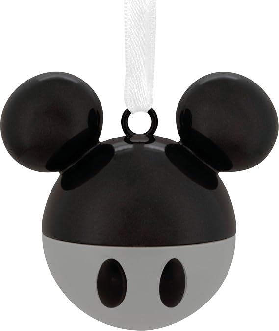 Hallmark Disney Mickey Mouse Ears Hanging Ornament, Premium Metal